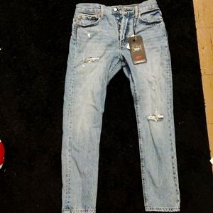 High Rise Skinny Levi's 501 Jeans